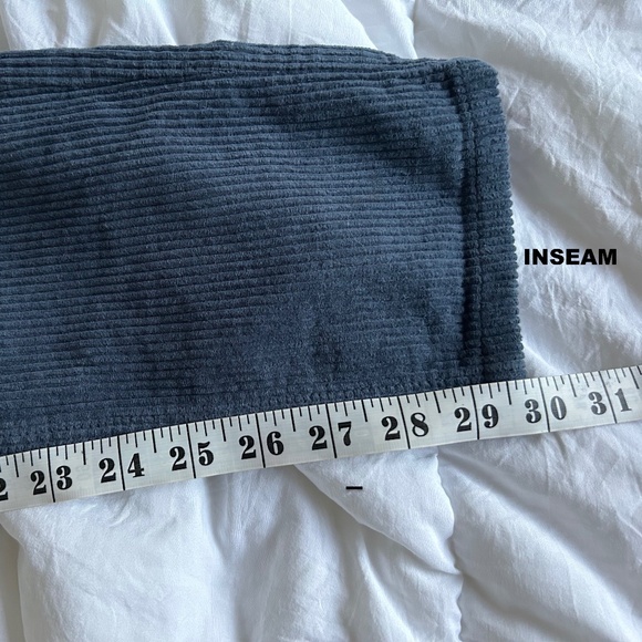 UO Sz 24 BDG Blue Cords Urban Outfitters Small Fall Winter Pants - Picture 5 of 6
